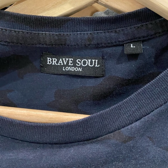 Brave soul camo T-shirt - Picture 3 of 3